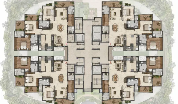 Typical floor plate drawing marked coming soon, pending release of tower layouts